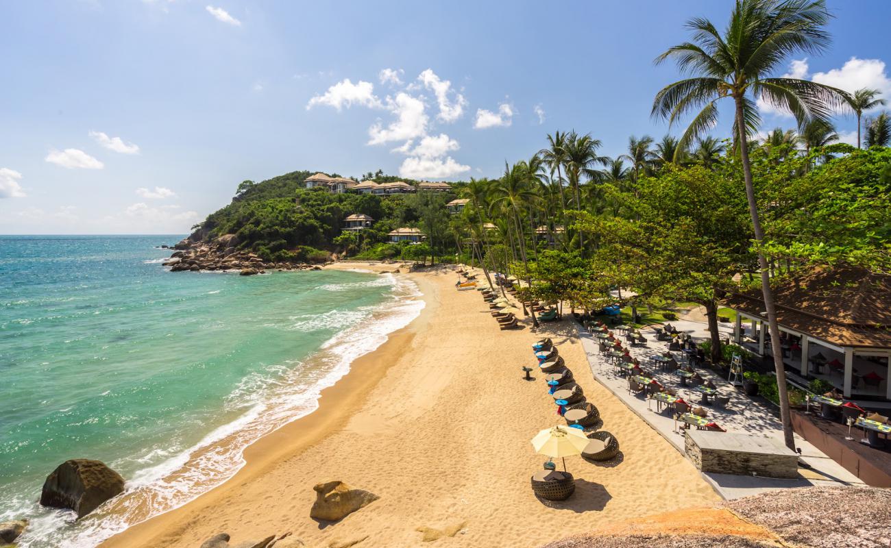 Coral Bay Beach'in fotoğrafı parlak kum yüzey ile