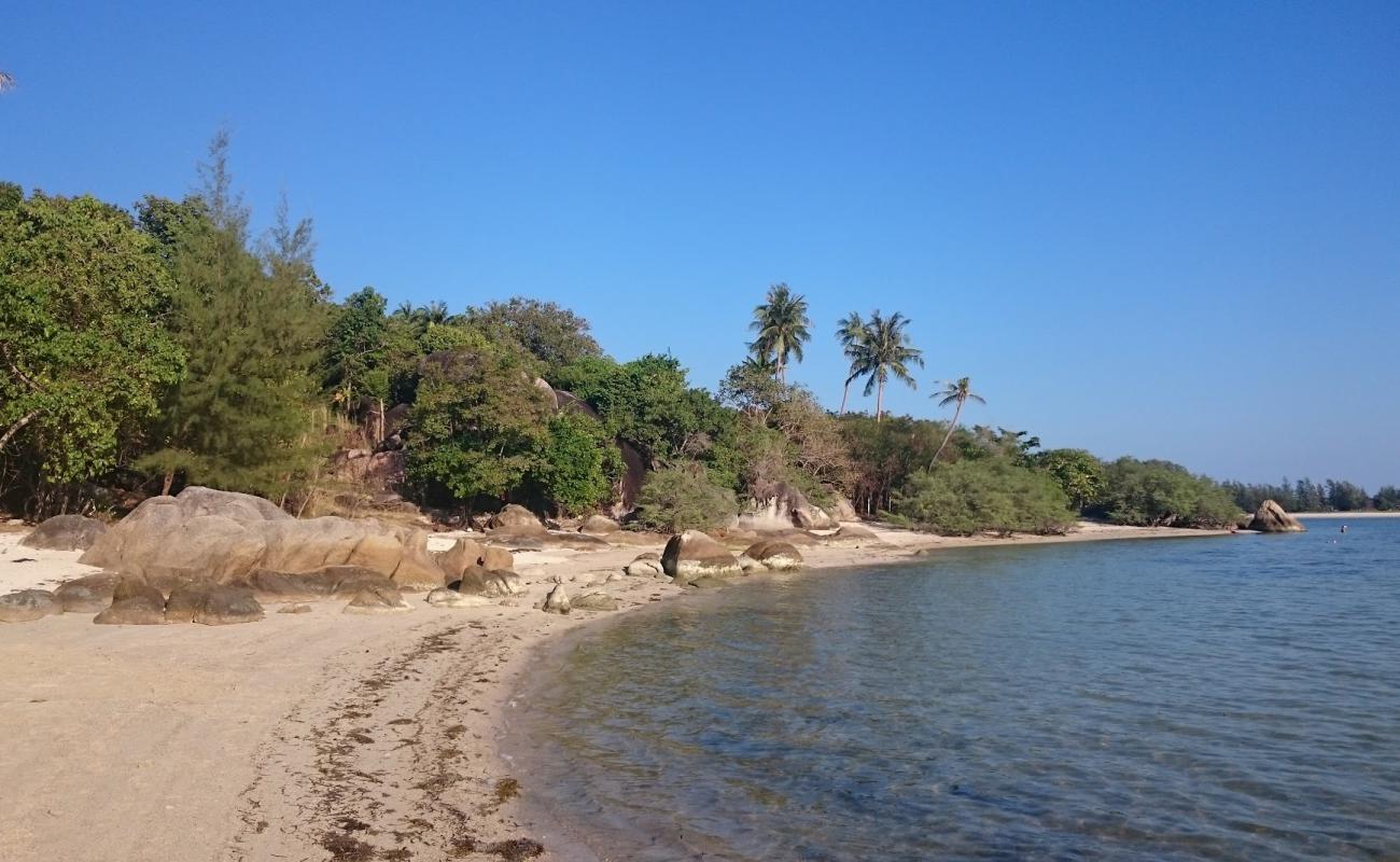 Lonely Beach'in fotoğrafı açık bej kum yüzey ile