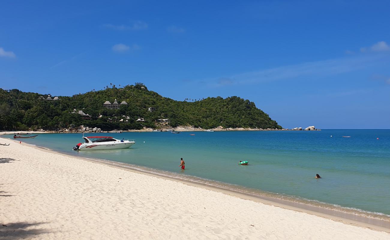 Thong Nai Pan Beach'in fotoğrafı açık bej kum yüzey ile