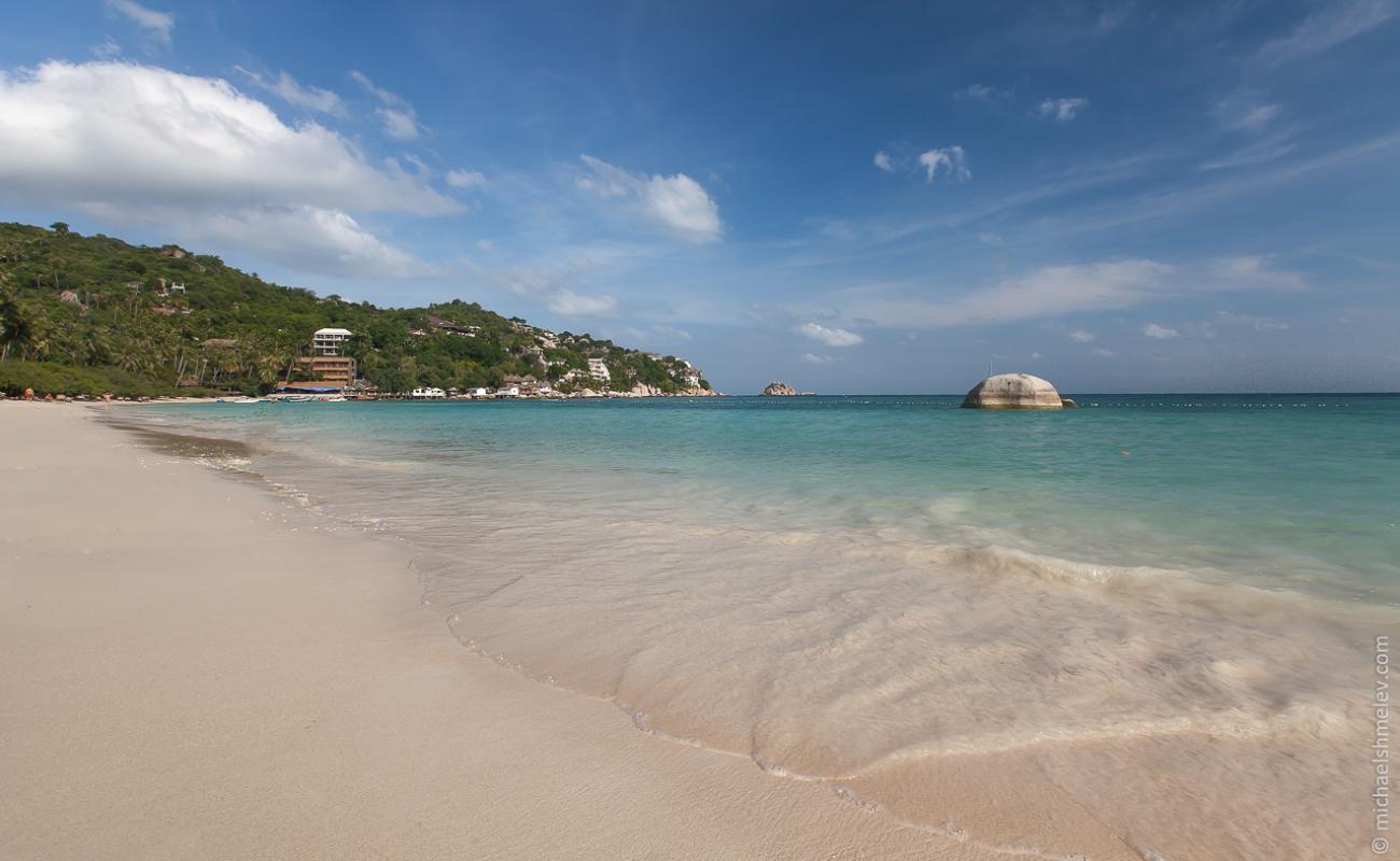 Chalok baan kao bay'in fotoğrafı açık bej kum yüzey ile