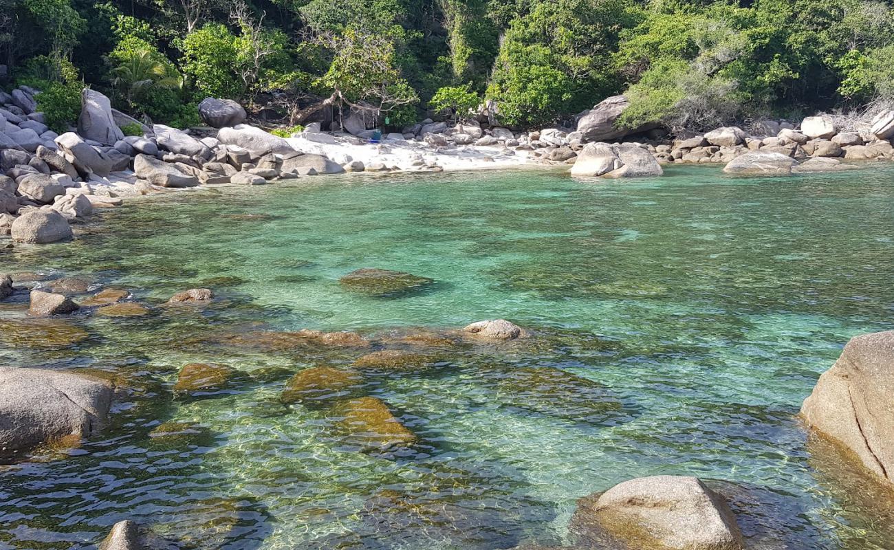 Lighthouse Beach'in fotoğrafı parlak kum ve kayalar yüzey ile