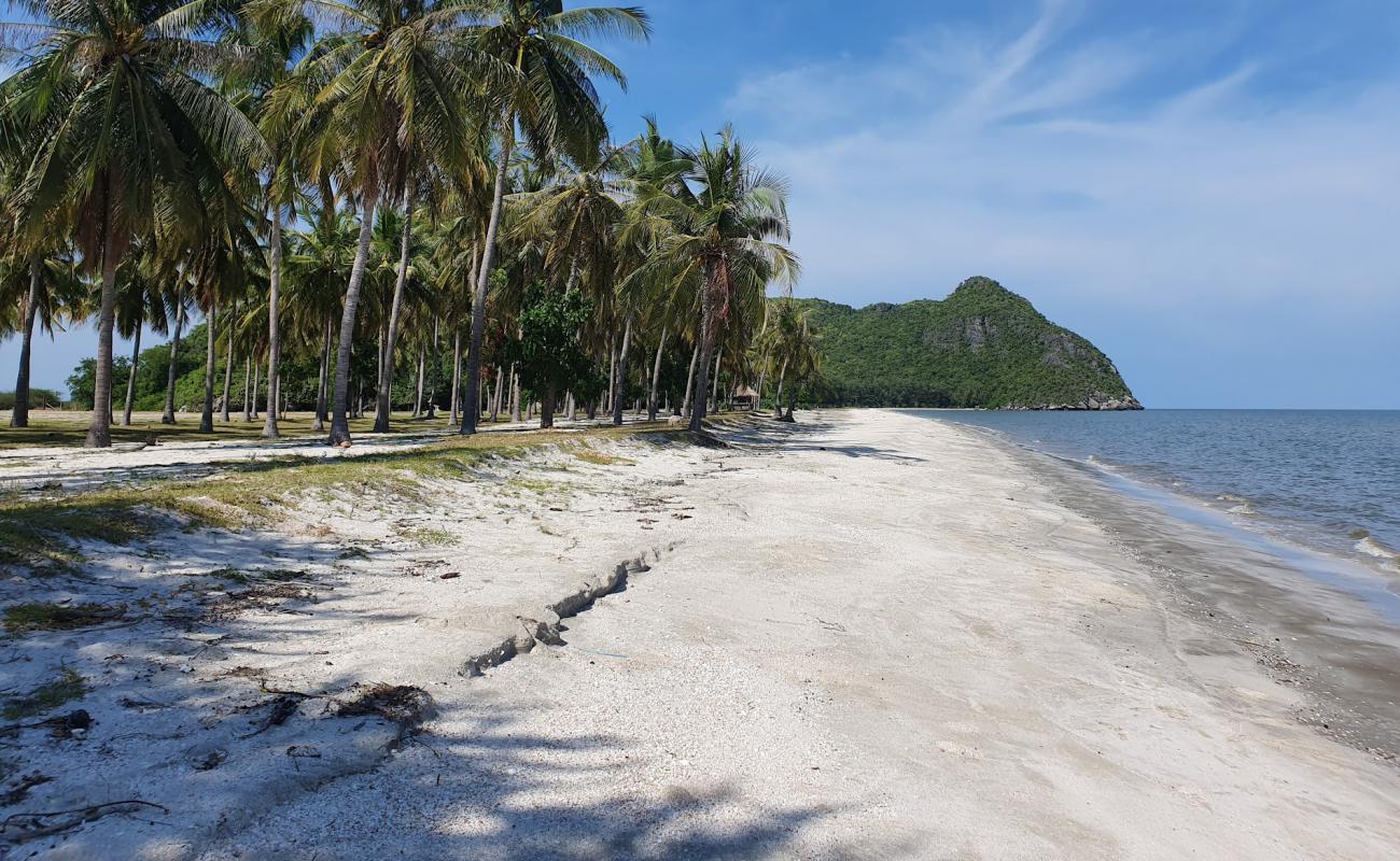 Sam Phraya Beach'in fotoğrafı bej kabuklu kum yüzey ile