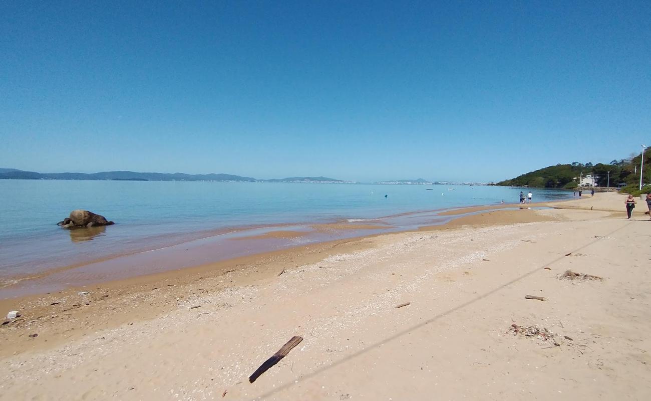 Praia Bento Francisco'in fotoğrafı açık bej kum yüzey ile