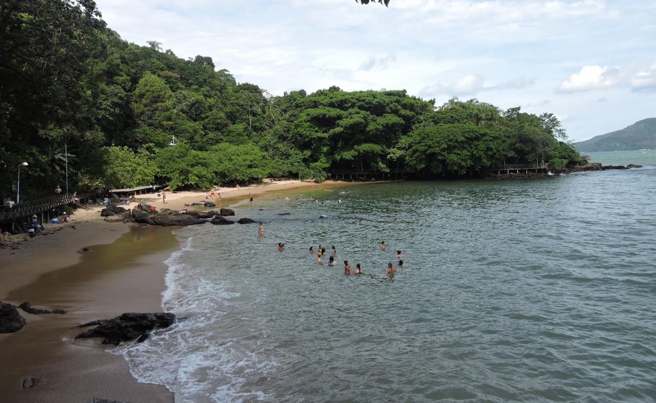 Praia do Pontal Norte'in fotoğrafı açık bej kum yüzey ile