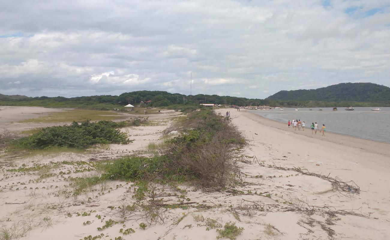 Praia do Istmo'in fotoğrafı açık bej kum yüzey ile