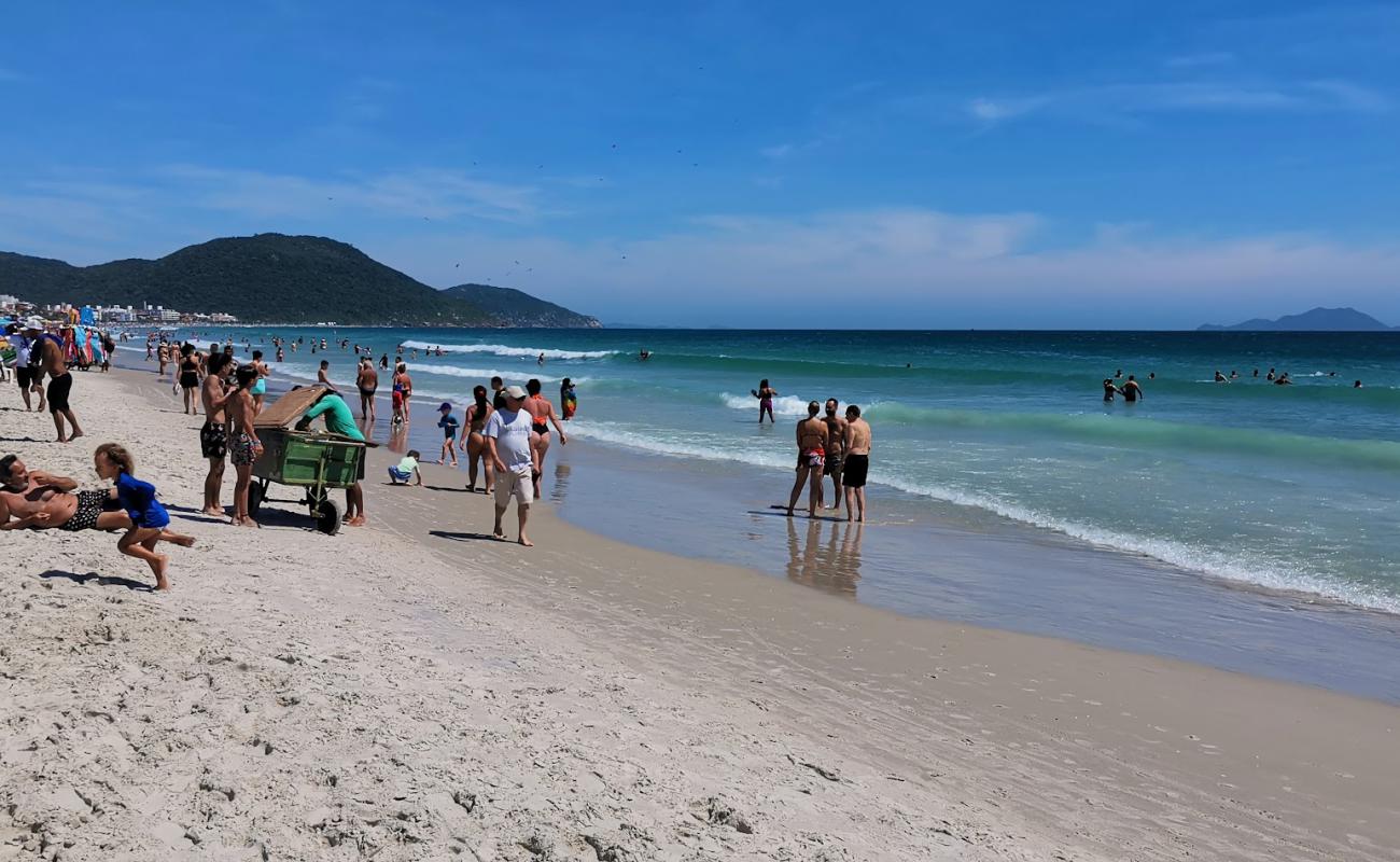 Praia dos Ingleses'in fotoğrafı açık bej kum yüzey ile