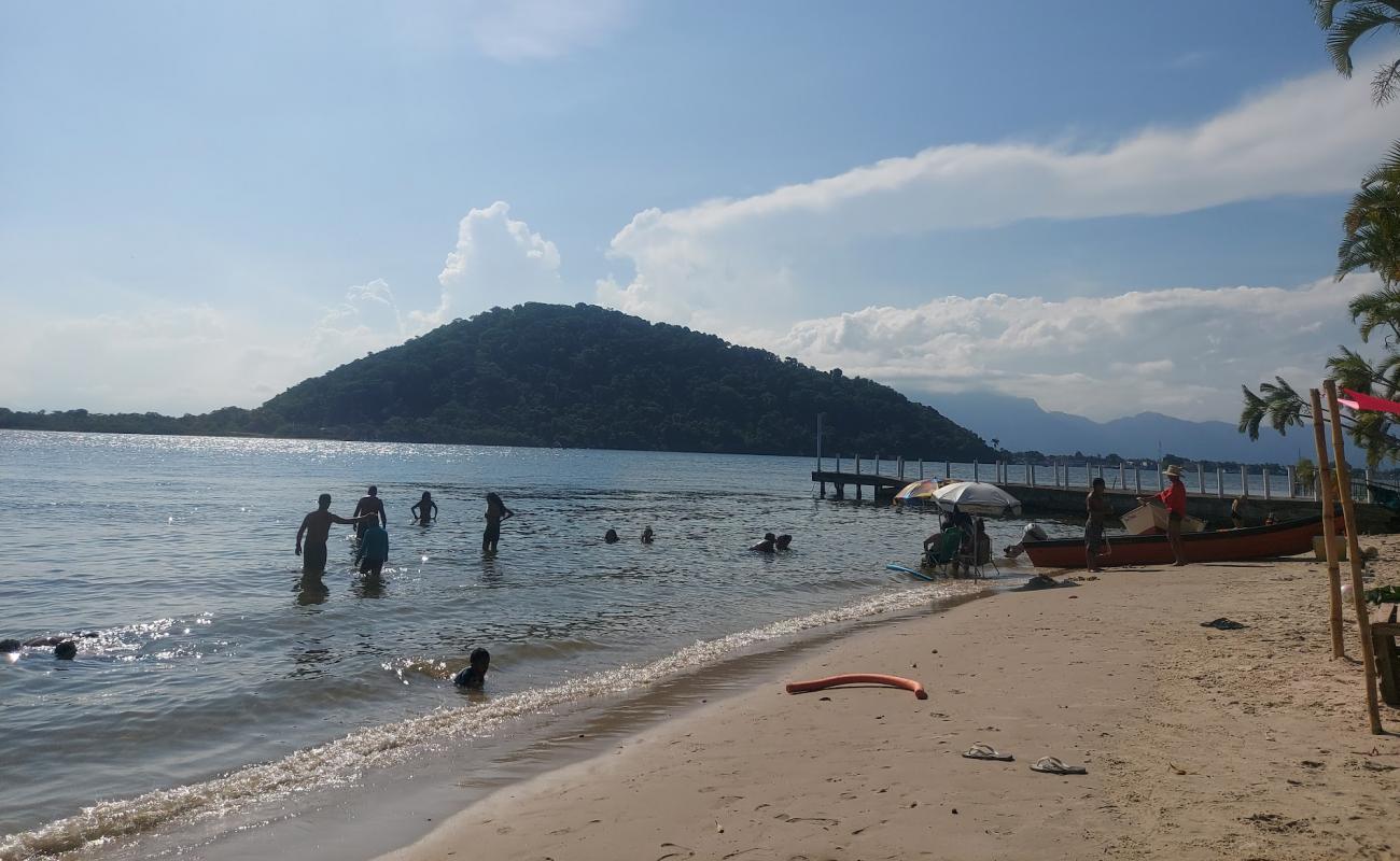 Jardim Europa Beach'in fotoğrafı açık bej kum yüzey ile