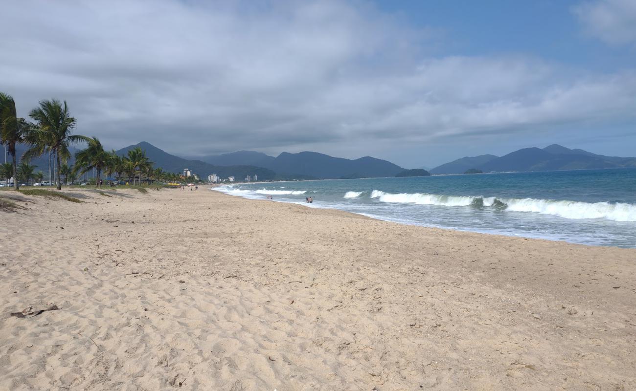 Praia do Massaguacu'in fotoğrafı açık bej kum yüzey ile