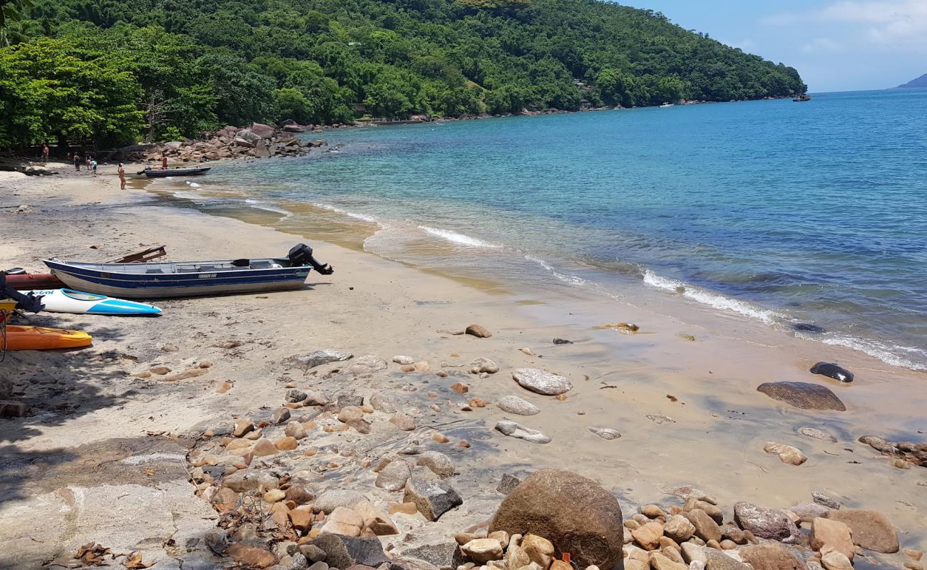 Praia do Oeste'in fotoğrafı açık bej kum yüzey ile