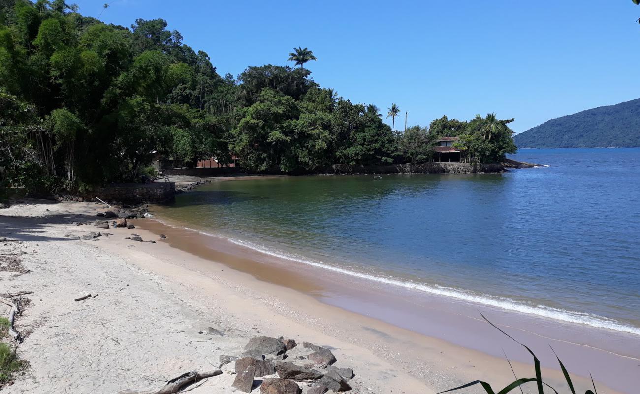 Prainha do Matarazzo'in fotoğrafı açık bej kum yüzey ile