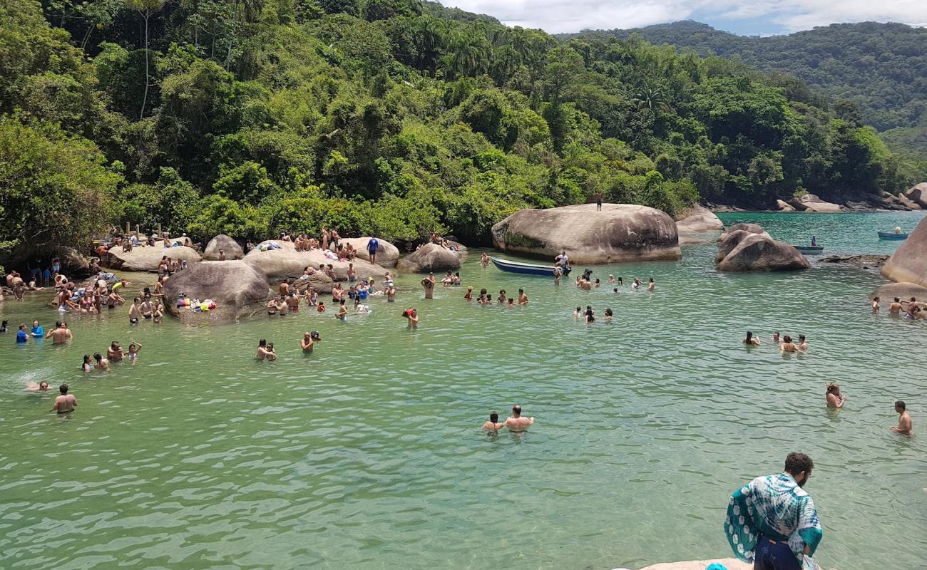 Piscina Natural do Cachadaco'in fotoğrafı bej kum ve kayalar yüzey ile