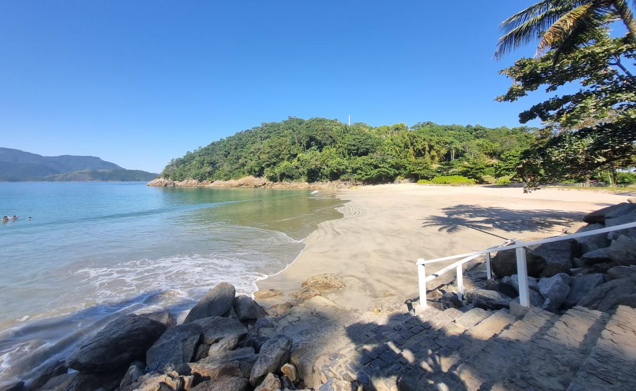 Sobrado Beach'in fotoğrafı açık bej kum yüzey ile