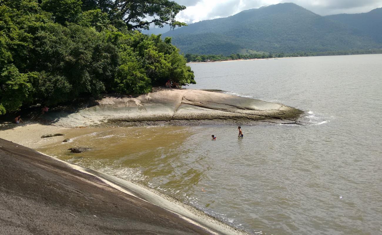 Praia do Forte'in fotoğrafı gri kum yüzey ile