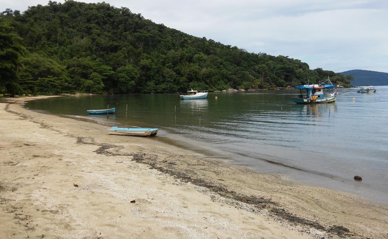 Corumbezinho Beach'in fotoğrafı açık bej kum yüzey ile