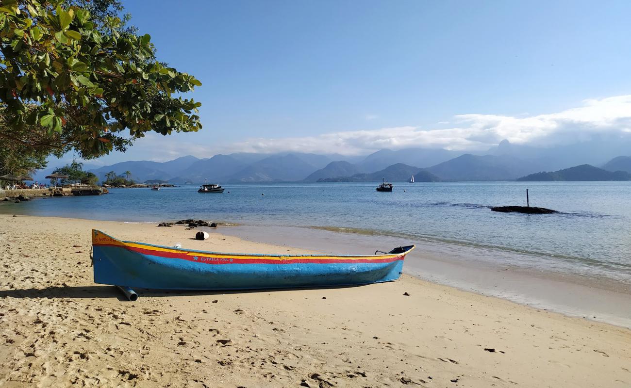 Ilha do Cedro Beach'in fotoğrafı açık bej kum yüzey ile
