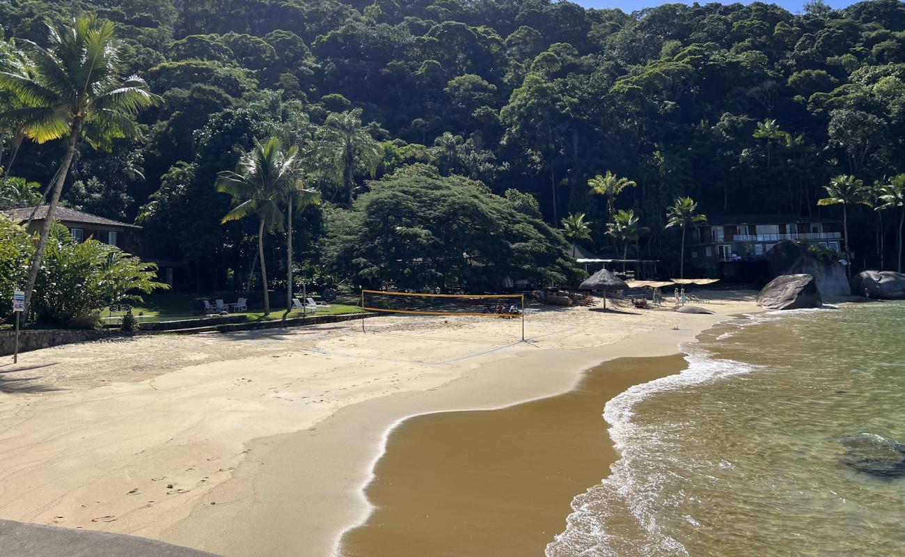 Praia da Jaca'in fotoğrafı açık bej kum yüzey ile