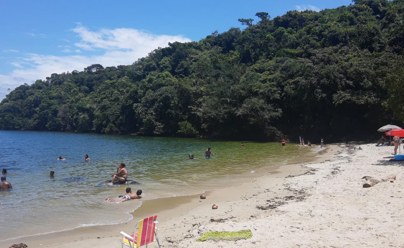 Tanguazinho Beach'in fotoğrafı açık bej kum yüzey ile