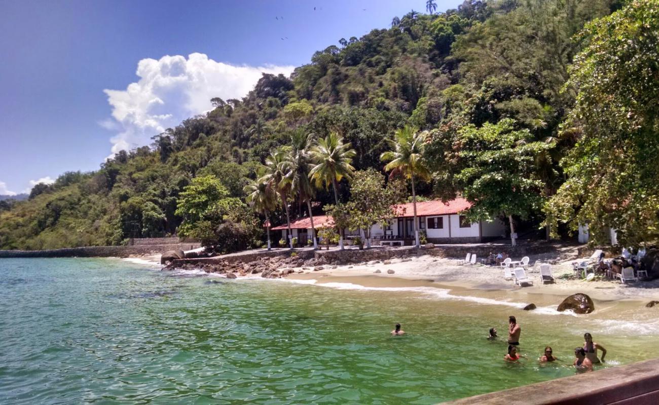 Angra Inn Beach'in fotoğrafı açık bej kum yüzey ile