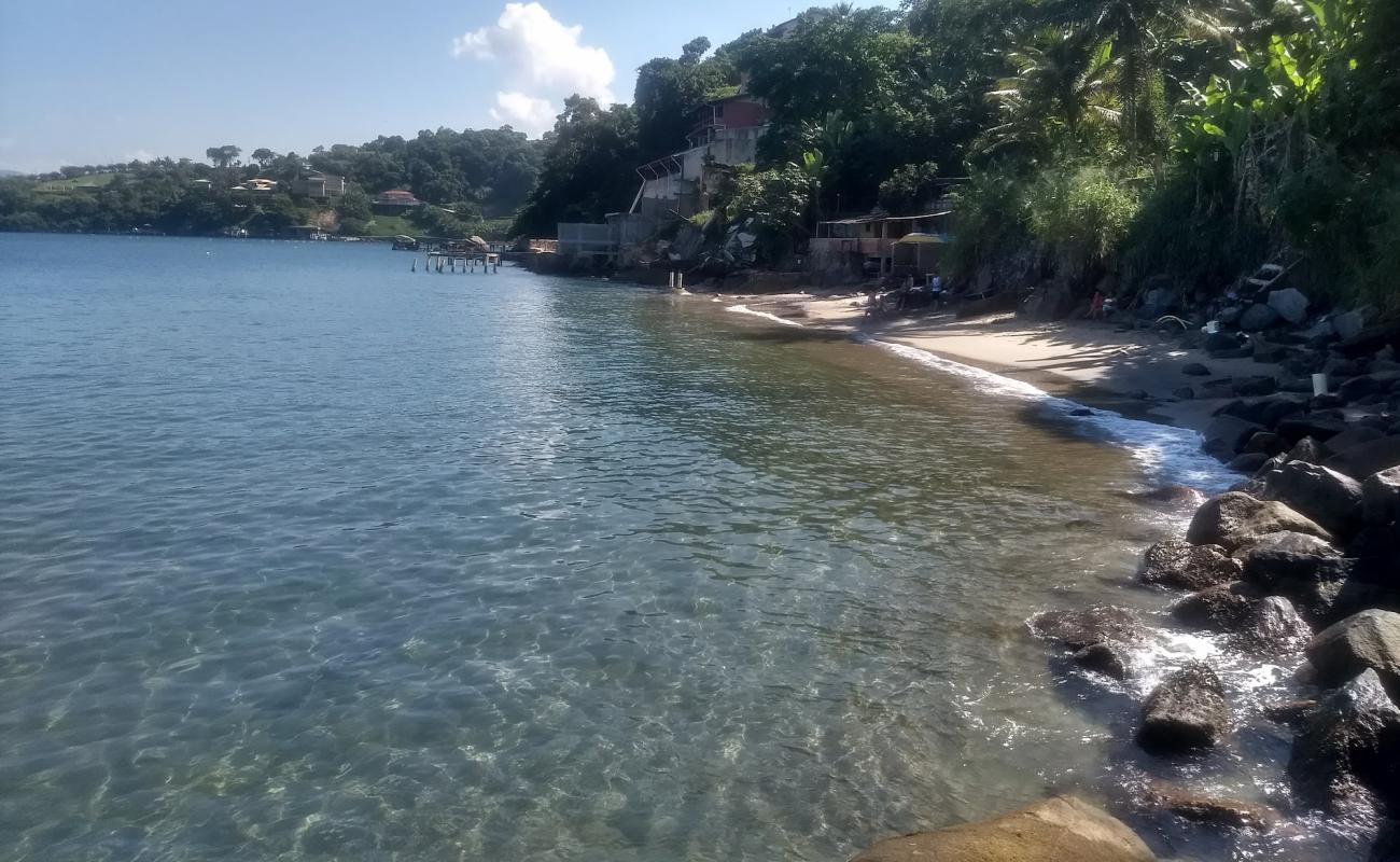 Praia do Leme'in fotoğrafı açık bej kum yüzey ile