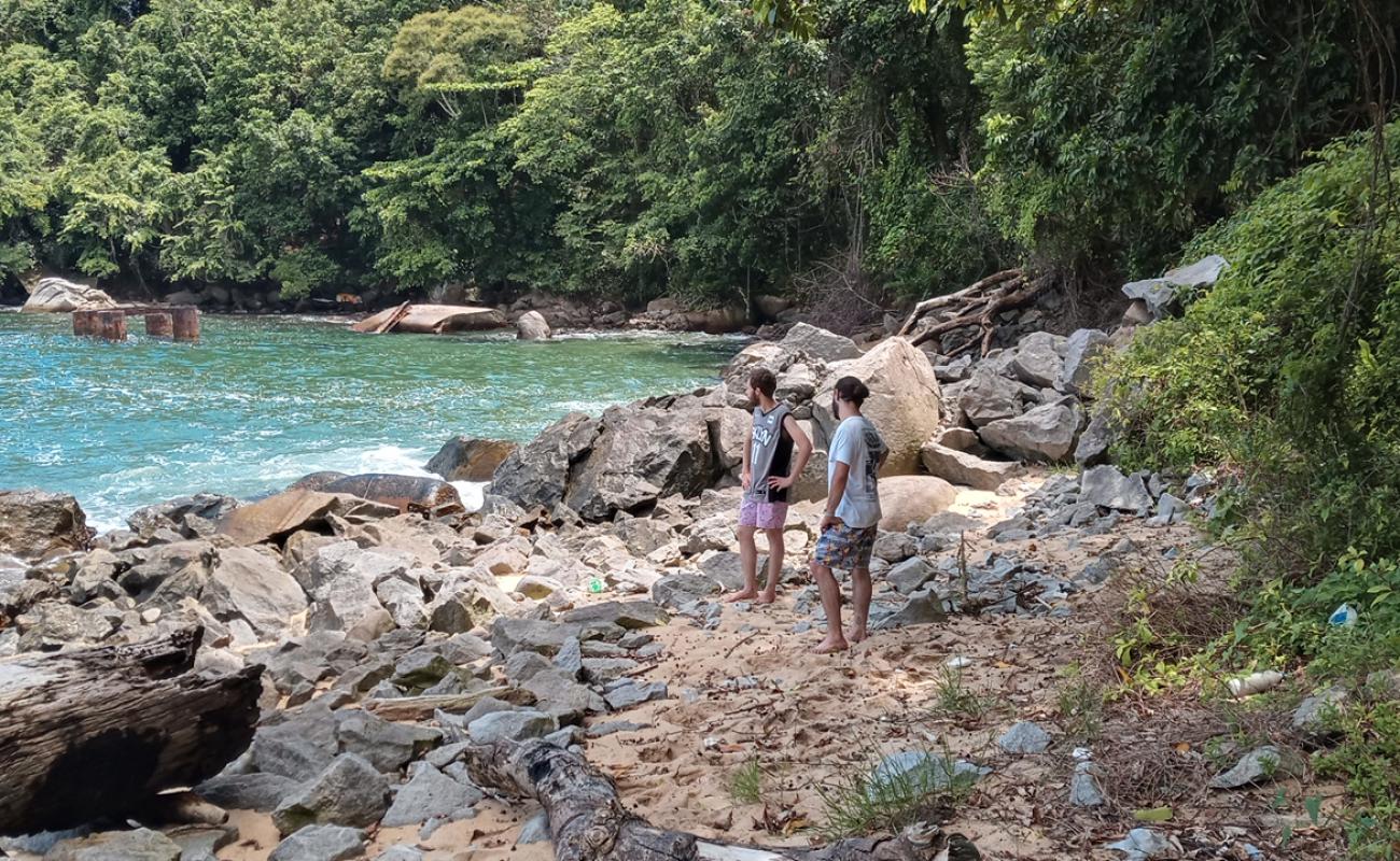 Praia Do Aniquim'in fotoğrafı taşlı kum yüzey ile