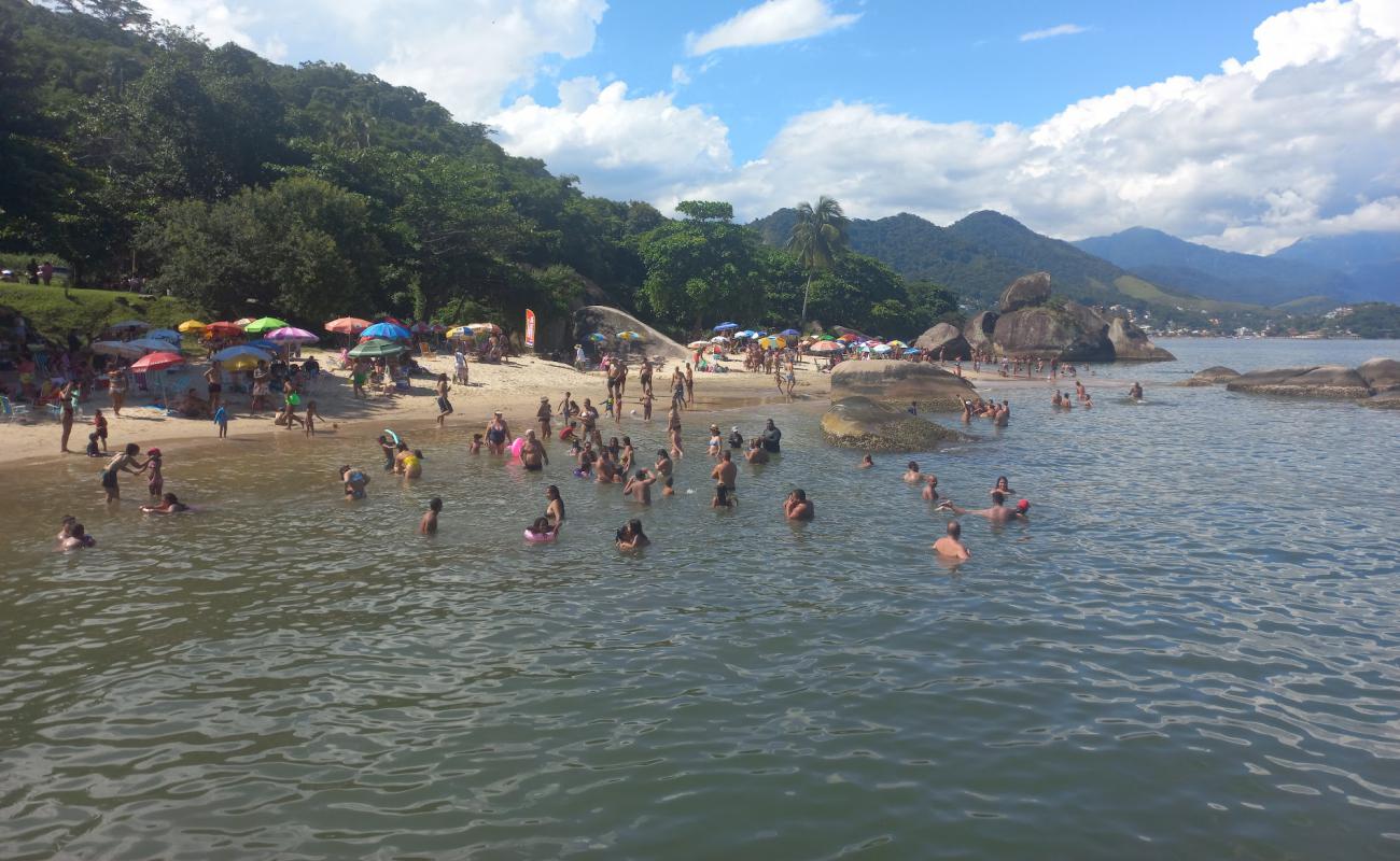 Praia de Santo Antonio'in fotoğrafı açık bej kum yüzey ile