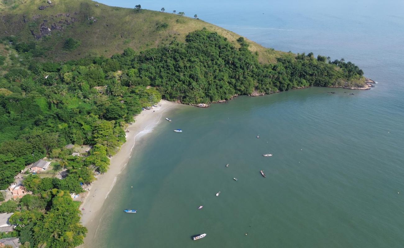 Praia Pescaria Velha'in fotoğrafı açık bej kum yüzey ile