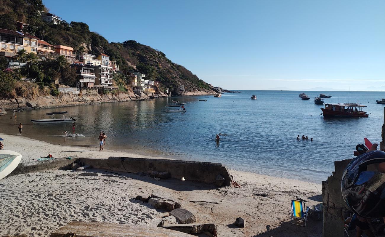 Praia do Canto'in fotoğrafı açık bej kum yüzey ile