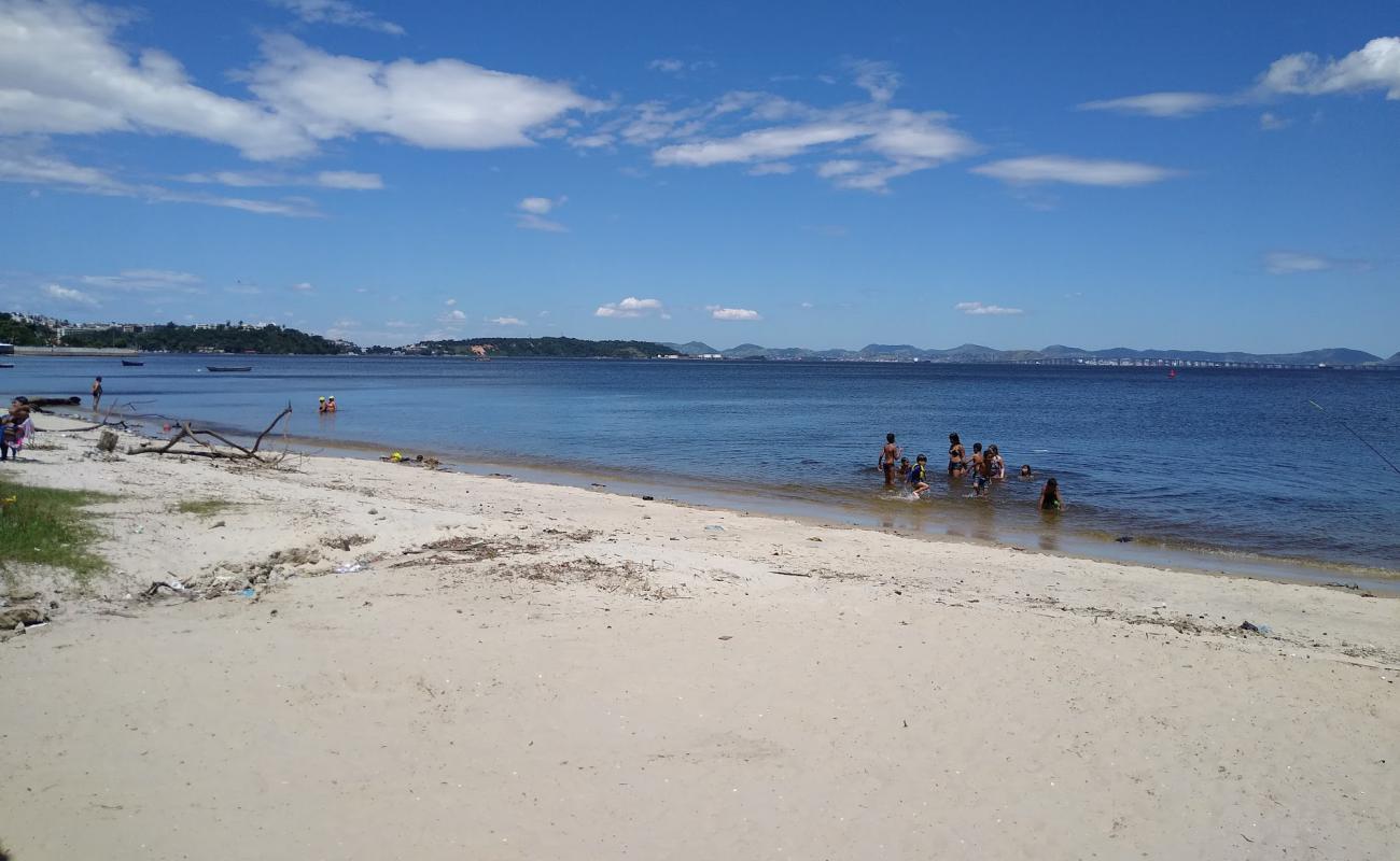 Praia de Sao Bento'in fotoğrafı açık bej kum yüzey ile