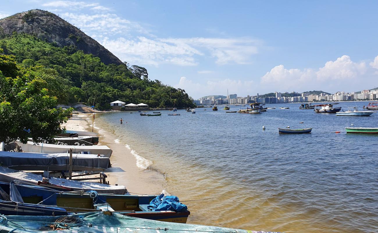 Praia do Canto'in fotoğrafı açık bej kum yüzey ile