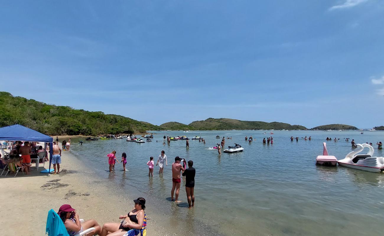 Praia da Boca da Barra'in fotoğrafı açık bej kum yüzey ile