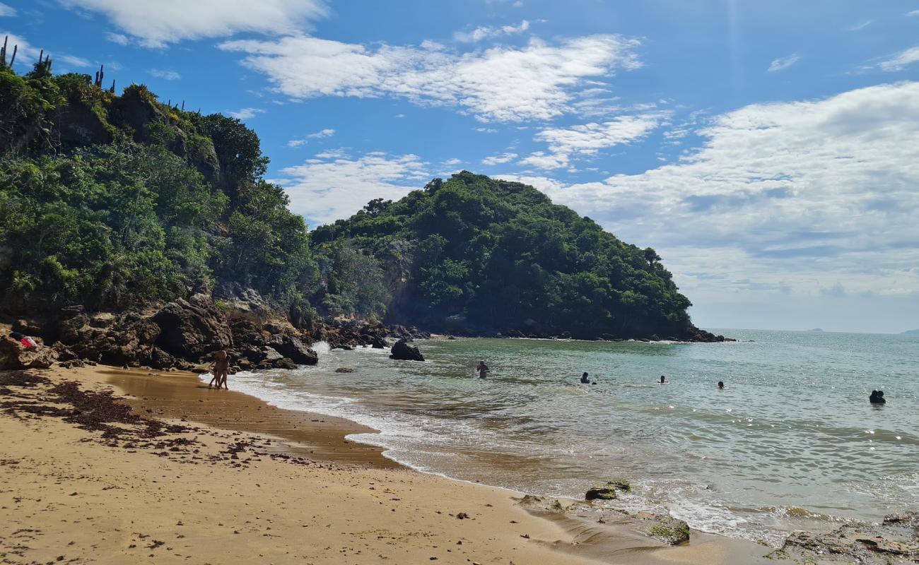Praia Secreta Do Pai Vitorio'in fotoğrafı açık bej kum yüzey ile