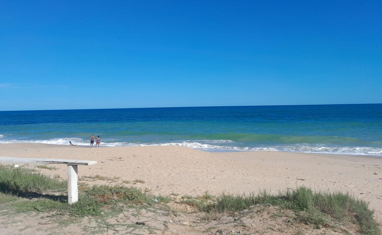 Praia do Lagomar'in fotoğrafı açık bej kum yüzey ile