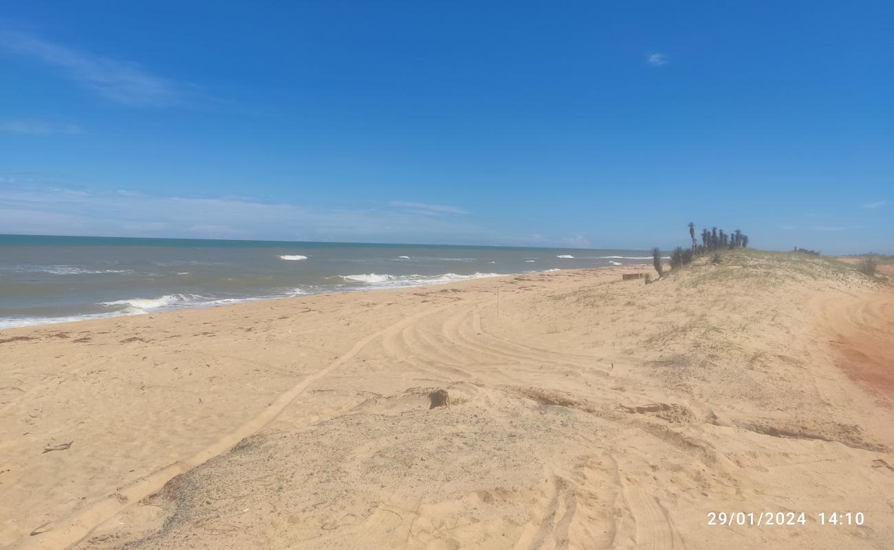 Praia Maria da Rosa'in fotoğrafı açık bej kum yüzey ile