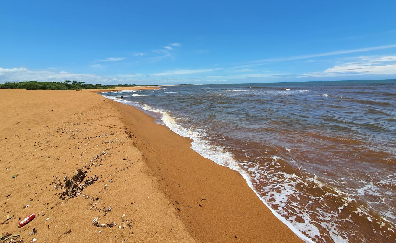 Praia do Riacho'in fotoğrafı açık bej kum yüzey ile