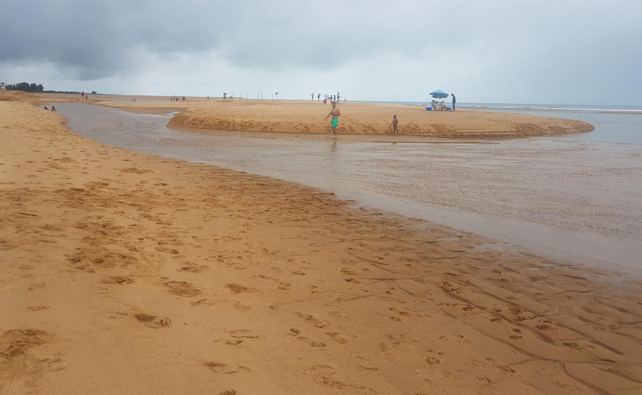 Praia de Barra Nova'in fotoğrafı açık bej kum yüzey ile