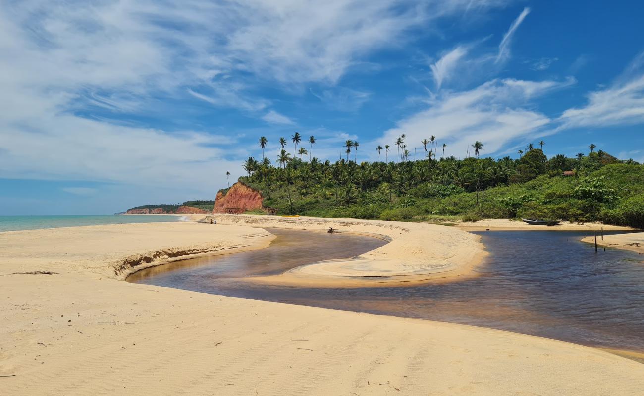 Praia da Japara Mirim'in fotoğrafı açık bej kum yüzey ile