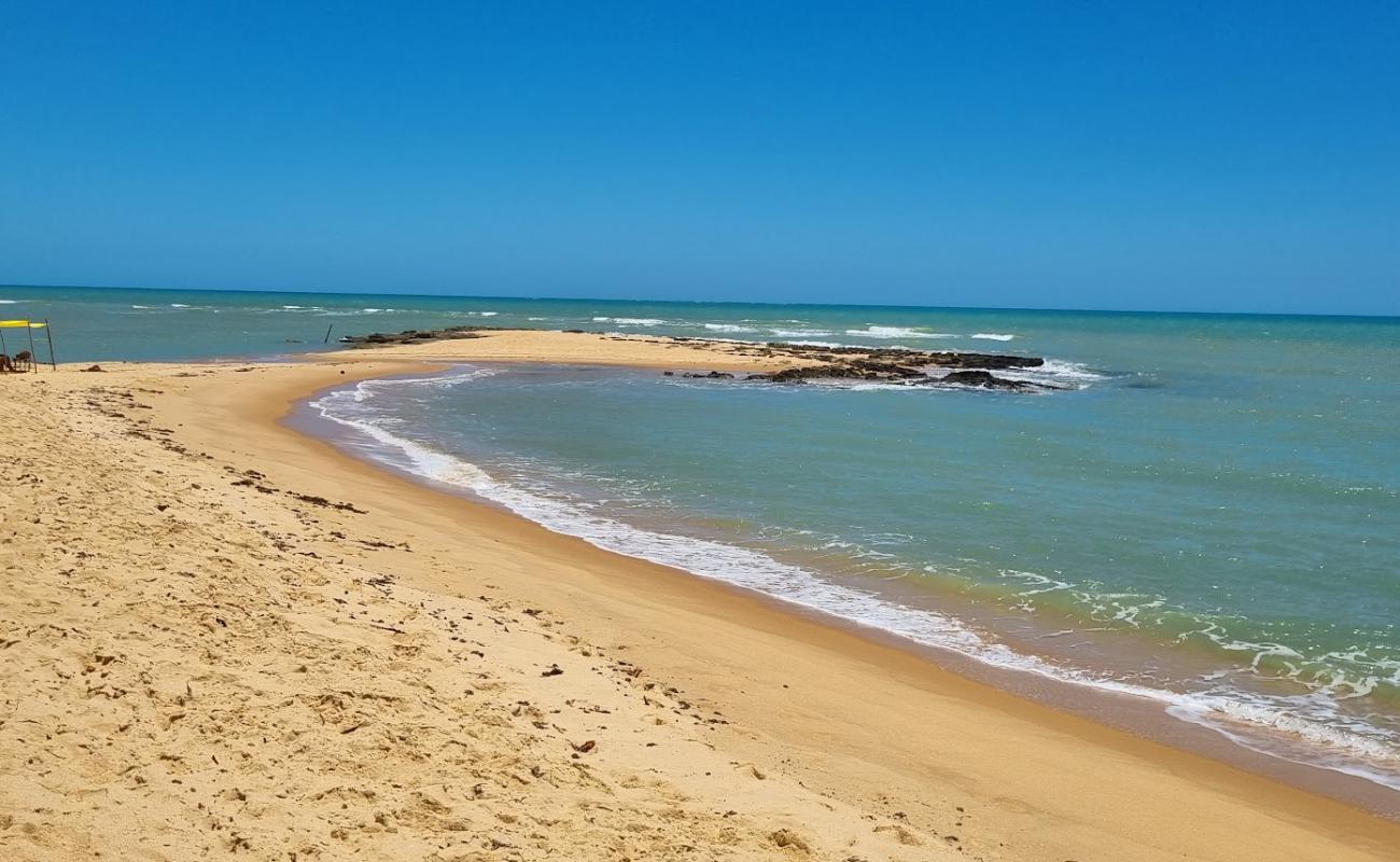 Praia da Barra de Caraiva'in fotoğrafı açık bej kum yüzey ile