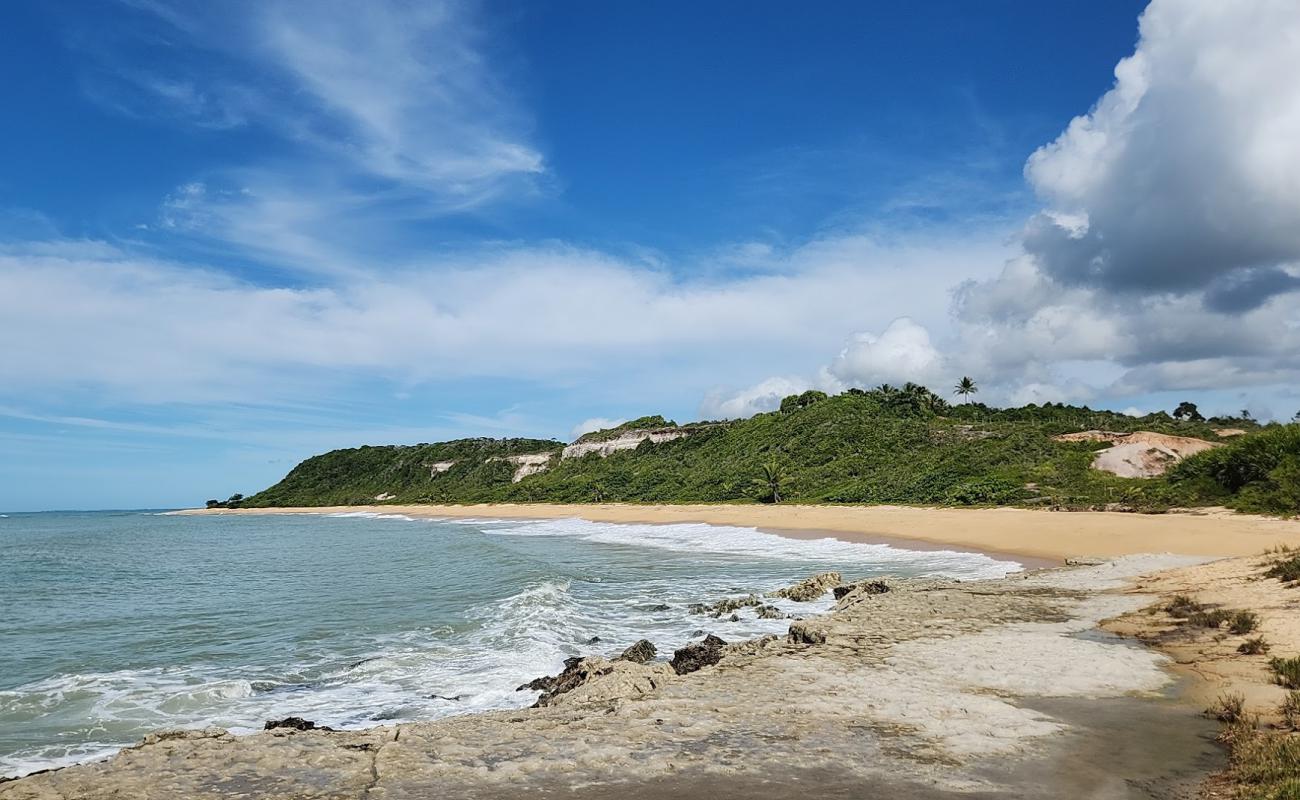 Praia do Amor'in fotoğrafı açık bej kum yüzey ile