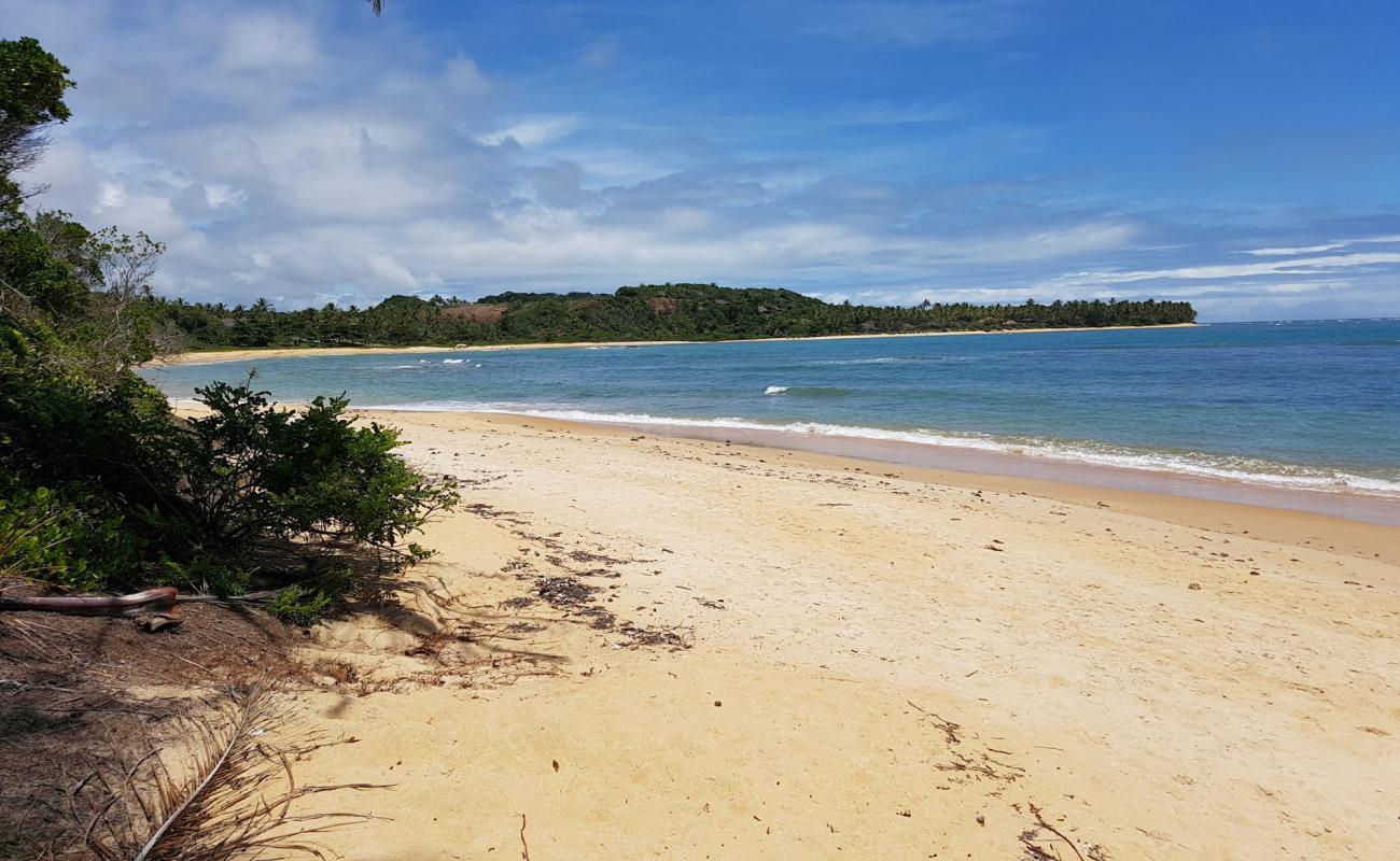 Pedra Grande Beach'in fotoğrafı açık bej kum yüzey ile
