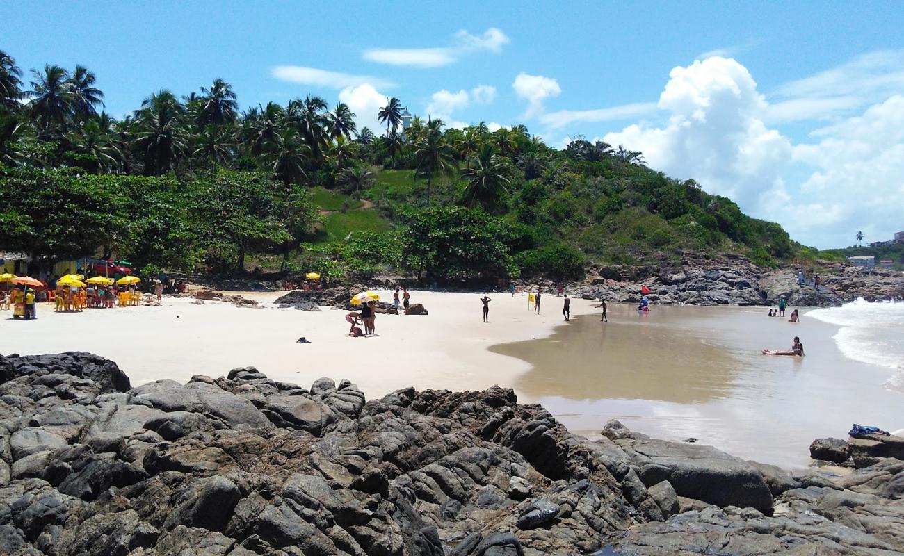 Concha Beach'in fotoğrafı açık bej kum yüzey ile