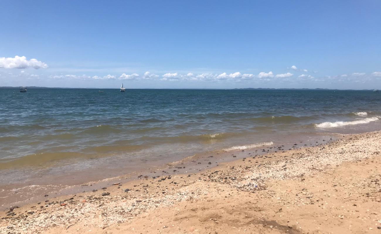 Praia de Plataforma'in fotoğrafı açık bej kum yüzey ile