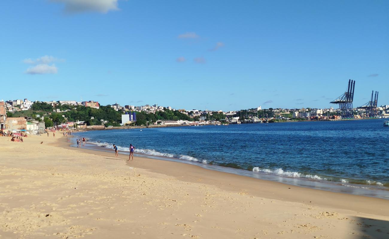 Praia do Cantagalo'in fotoğrafı açık bej kum yüzey ile