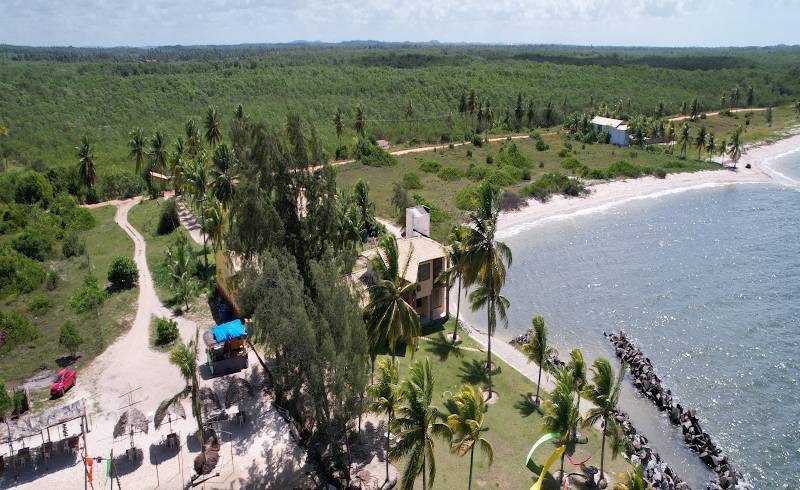 Ponta do Saco Beach'in fotoğrafı açık bej kum yüzey ile