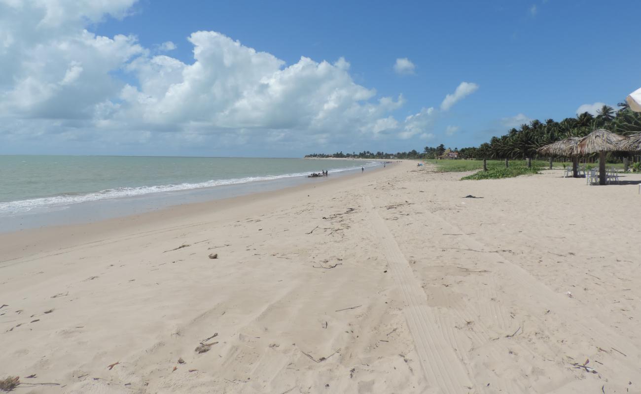 Praia da Ilha da Croa'in fotoğrafı açık bej kum yüzey ile