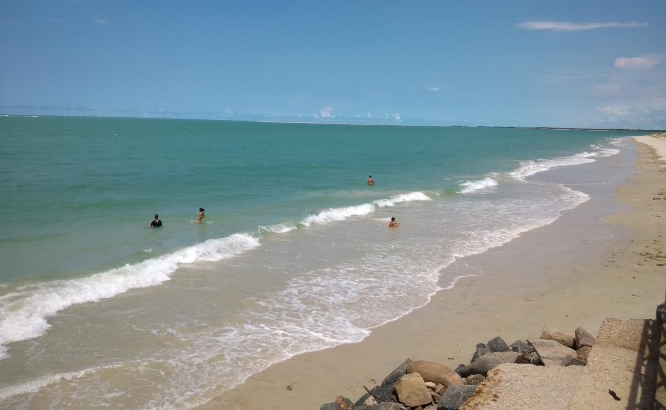 Praia de Camapum'in fotoğrafı açık bej kum yüzey ile
