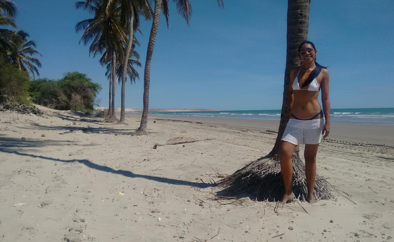 Praia da Pedra Branca'in fotoğrafı açık bej kum yüzey ile