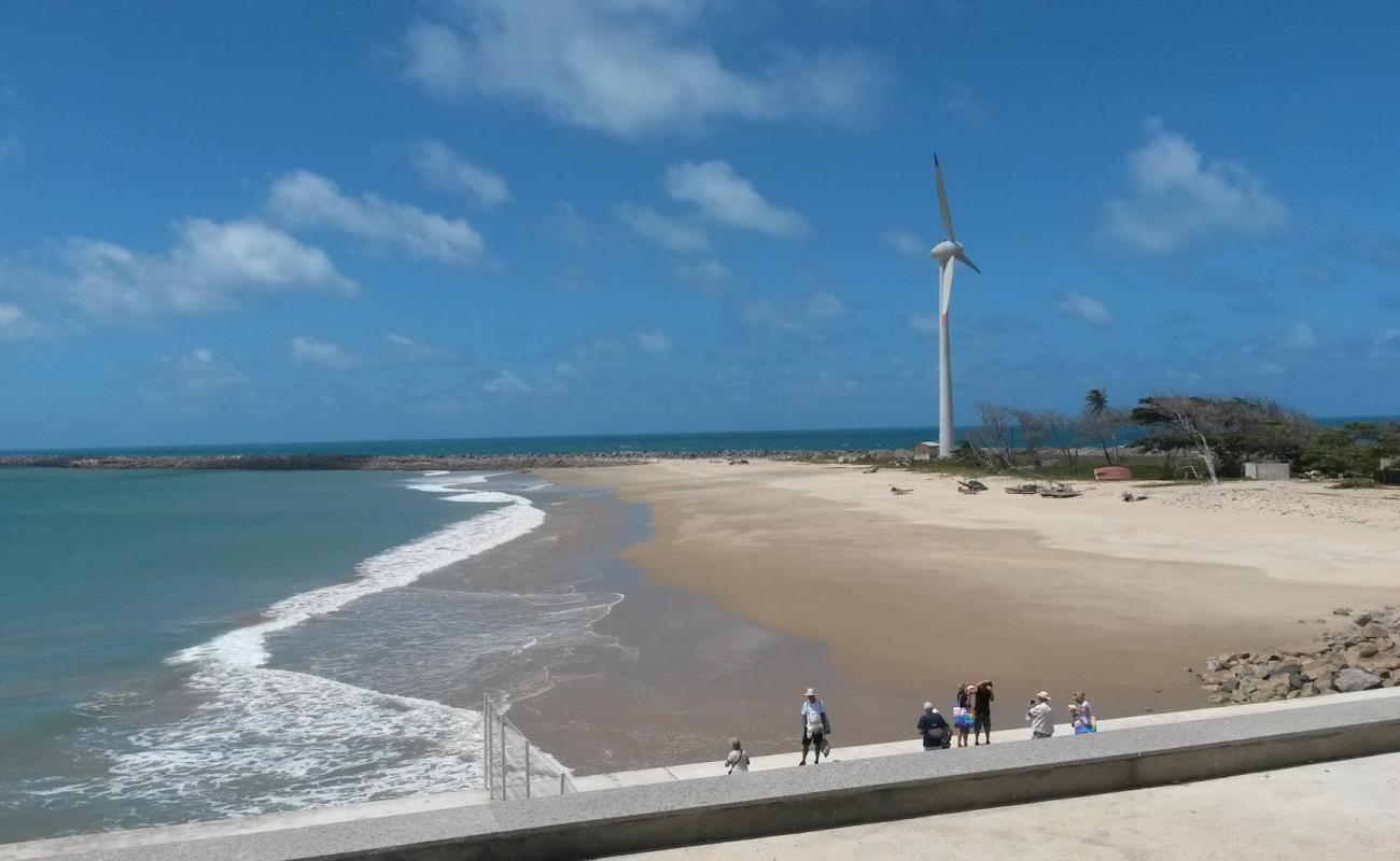 Praia Mansa'in fotoğrafı açık bej kum yüzey ile