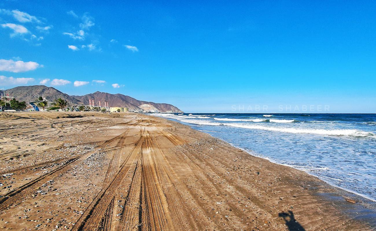 Qidfa Beach'in fotoğrafı bej kum ve çakıl yüzey ile