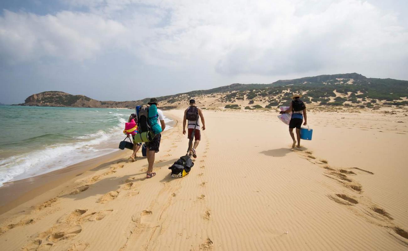 Sejenane Beach II'in fotoğrafı parlak kum yüzey ile