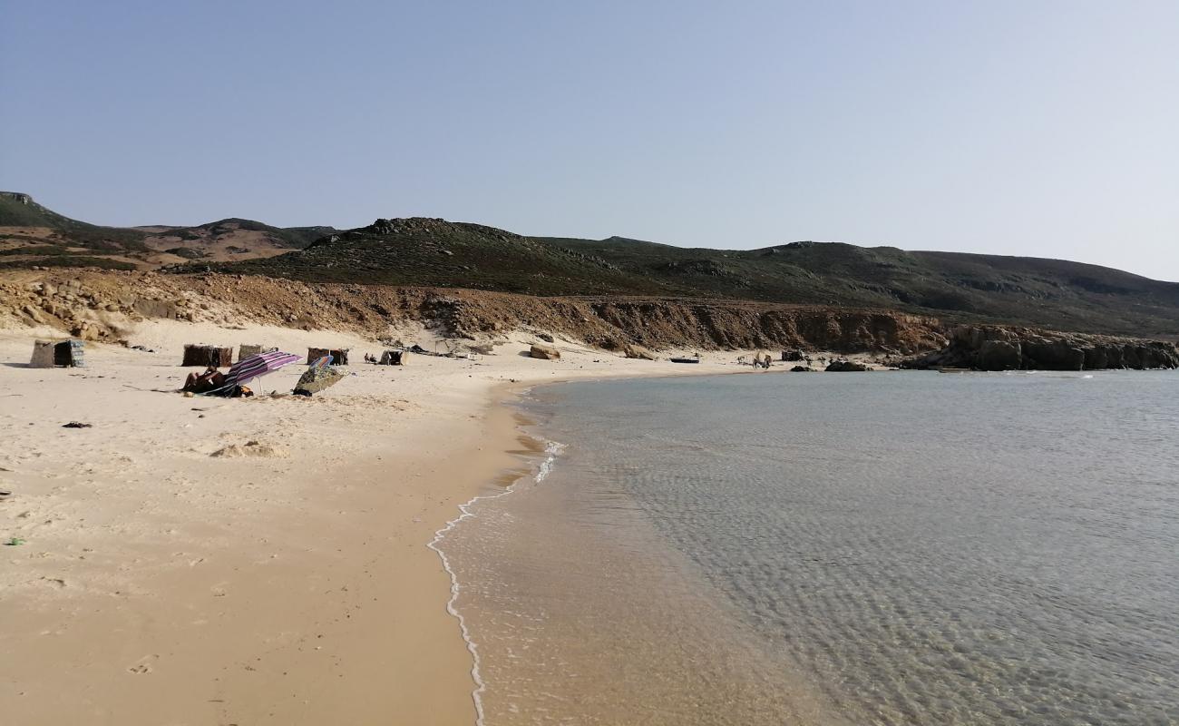 Marsa Douiba'in fotoğrafı parlak kum yüzey ile